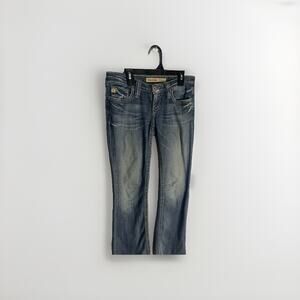 Big Star VTG Casey K Low Rise Fit Jeans Women’s 25R Boot Cut Made in USA